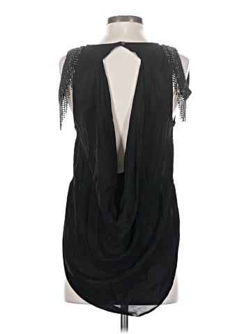 Haute Hippie Sleeveless Silk Top (view 2)