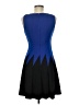 Alisa Pan Color Block Blue Cocktail Dress Size 6 - photo 2