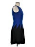 Alisa Pan Color Block Blue Cocktail Dress Size 6 - photo 4