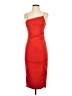 Lyaner Solid Red Cocktail Dress Size S - photo 1