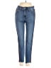 Just Black Stripes Blue Jeans Size 25 waist - photo 1