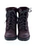 Mia Burgundy Ankle Boots Size 7 1/2 - photo 2