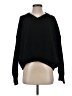 Nia Solid Black Pullover Sweater Size S - photo 1