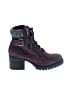 Mia Burgundy Ankle Boots Size 7 1/2 - photo 1