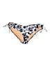 J.Crew Floral Ivory Tan Swimsuit Bottoms Size 3X - photo 1