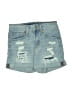 Aero Blue Denim Shorts Size 0 - photo 1