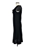 DressBarn 100% Polyester Solid Black Cocktail Dress Size 8 - photo 5