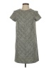 Zara Basic Chevron-herringbone Gray Casual Dress Size S - photo 1