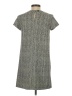 Zara Basic Chevron-herringbone Gray Casual Dress Size S - photo 2