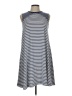 Gap Stripes Gray Casual Dress Size L - photo 1
