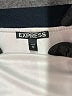 Express 100% Polyester Stripes Burgundy Casual Skirt Size XS - photo 4