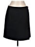 Talbots Solid Black Casual Skirt Size 12 - photo 1
