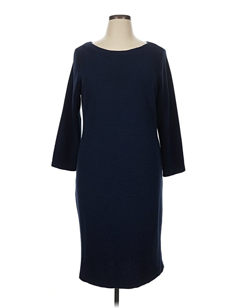 Pre-owned Sharagano Casual Dress In Blue