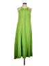 Torrid 100% Polyester Solid Green Casual Dress Size Lg Plus (0) - photo 1