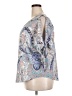 Shein Curve Paisley Blue 3/4 Sleeve Blouse Size 2X - photo 5