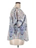 Shein Curve Paisley Blue 3/4 Sleeve Blouse Size 2X - photo 4