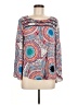 Westbound 100% Rayon Blue Long Sleeve Blouse Size M - photo 1
