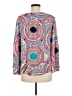 Westbound 100% Rayon Blue Long Sleeve Blouse Size M - photo 2