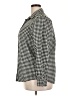 Lands' End 100% Baumwolle Houndstooth Black Long Sleeve Button-Down Shirt Size 18 - photo 5