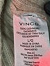 Vince. 100% Cashmere Tan Cashmere Pullover Sweater Size L - photo 7