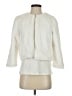 Calvin Klein 100% Polyester Ivory Faux Fur Jacket Size S - photo 1