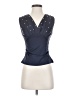 Shein Blue Sleeveless Blouse Size 4 - photo 1