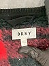 DKNY Plaid Red Cardigan Size S - photo 4