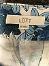 Ann Taylor LOFT Floral Blue Shorts Size 6 - photo 3