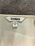 Express 100% Polyester Ivory Long Sleeve Blouse Size L - photo 7