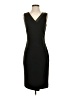 St. John Solid Black Cocktail Dress Size 2 - photo 1