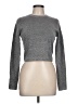 Alice + Olivia Metallic Gray Wool Pullover Sweater Size L - photo 1