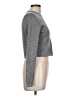 Alice + Olivia Metallic Gray Wool Pullover Sweater Size L - photo 4