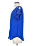 Express Outlet 100% Polyester Blue Short Sleeve Blouse Size XS - photo 5
