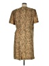 Talbots 100% Polyester Paisley Tan Casual Dress Size 16w - photo 2