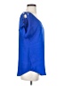 Express Outlet 100% Polyester Blue Short Sleeve Blouse Size XS - photo 4