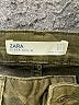 Zara Chevron-herringbone Green Jeans Size 4 - photo 7
