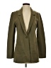 Garnet Hill Solid Green Blazer Size 2 - photo 1