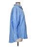 Old Navy 100% Cotton Color Block Blue 3/4 Sleeve Button-Down Shirt Size M - photo 4