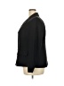 Le Suit Separates 100% Polyester Black 3/4 Sleeve Top Size 18 - photo 5