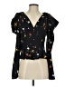 C/MEO Collective 100% Polyester Black 3/4 Sleeve Blouse Size 4 - photo 1