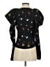 C/MEO Collective 100% Polyester Black 3/4 Sleeve Blouse Size 4 - photo 2