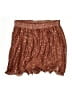 She + Sky 100% Polyester Stars Brown Casual Skirt Size L - photo 2