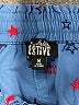 Assorted Brands 100% Cotton Stars Blue Board Shorts Size M - photo 3