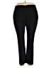 Neiman Marcus Solid Black Active Pants Size 16W - photo 1