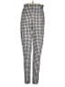 Zara Houndstooth Gray Casual Pants Size XS - photo 1