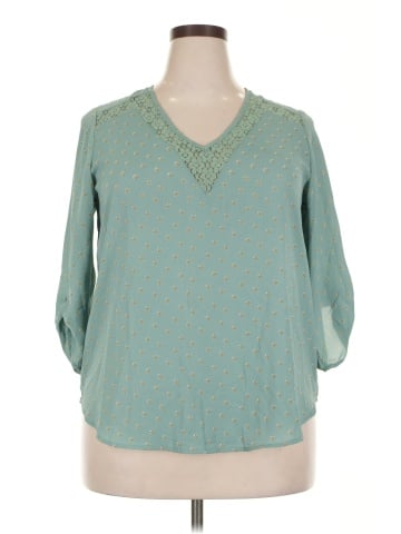 papermoon designed exclusively for Stitch Fix 3/4 Sleeve Blouse (view 1)