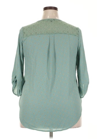 papermoon designed exclusively for Stitch Fix 3/4 Sleeve Blouse (view 2)