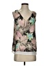 Renee C. 100% Polyester Gray Sleeveless Blouse Size S - photo 1