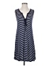 Dina Be Stripes Blue Casual Dress Size S - photo 1
