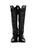 FRYE 100% Leather Black Boots Size 6 1/2 - photo 2